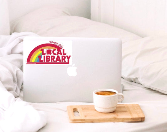 Support Your Local Library Sticker