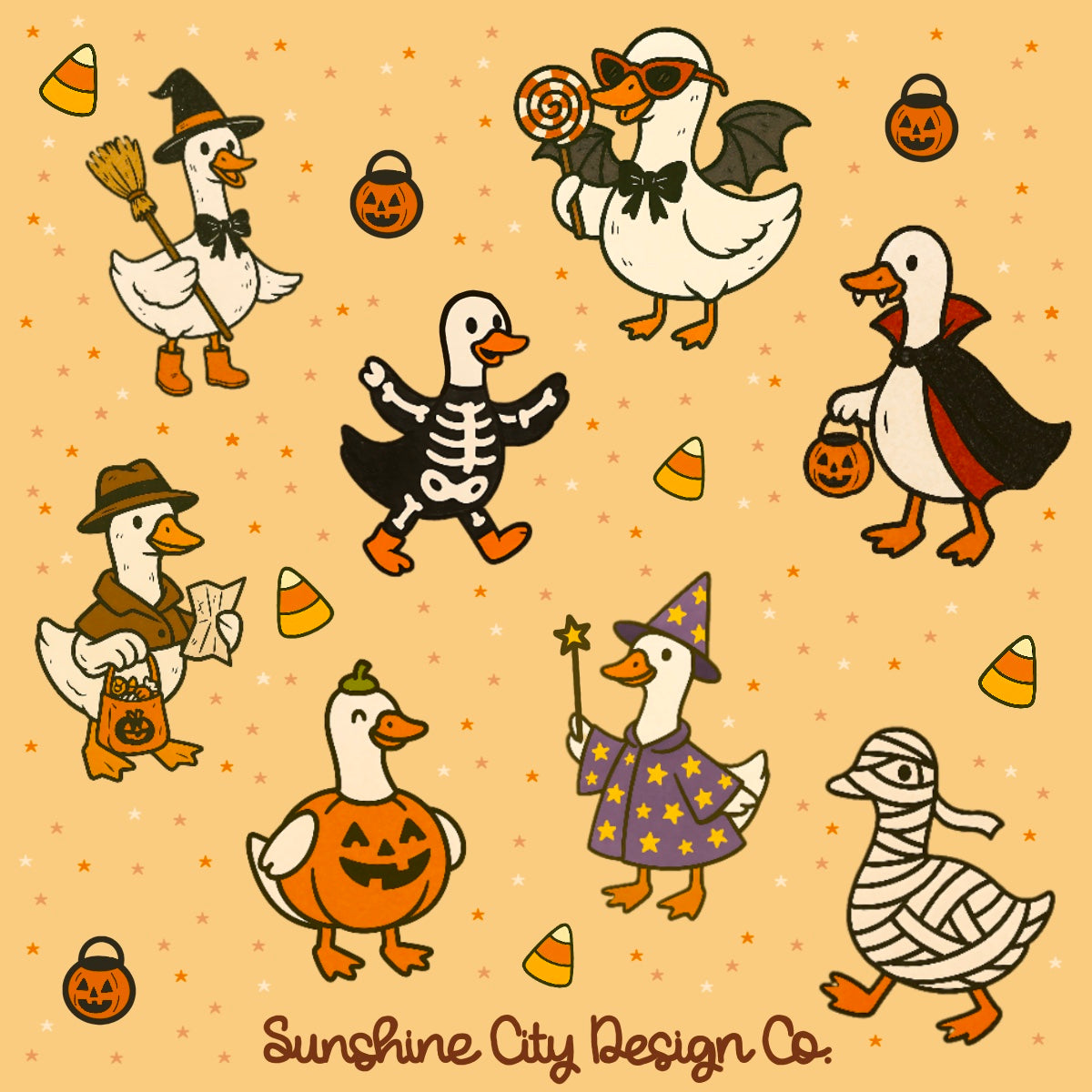 Stilton Halloween Sticker Sheet
