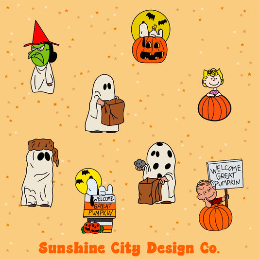 Great Pumpkin Sticker Sheet