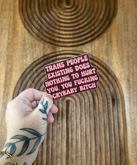 Crybaby Sticker