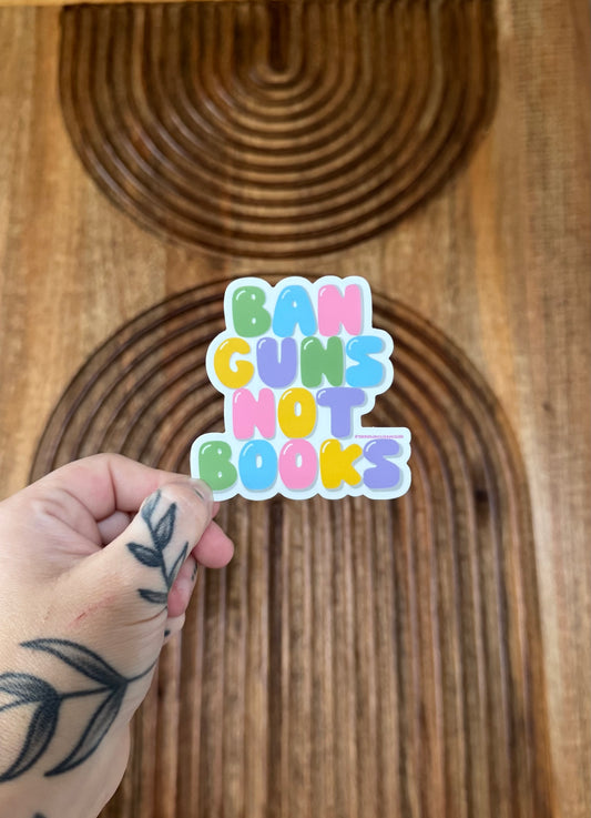 No Book Bans Sticker