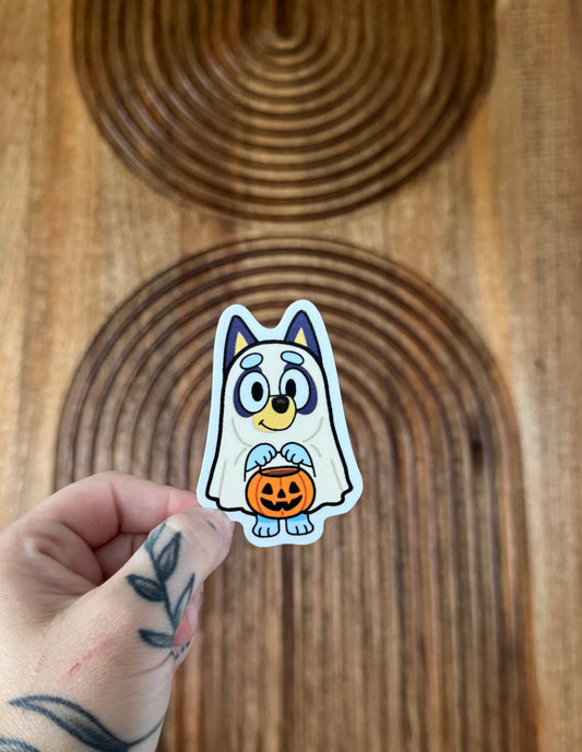 Tricky Bluey Sticker
