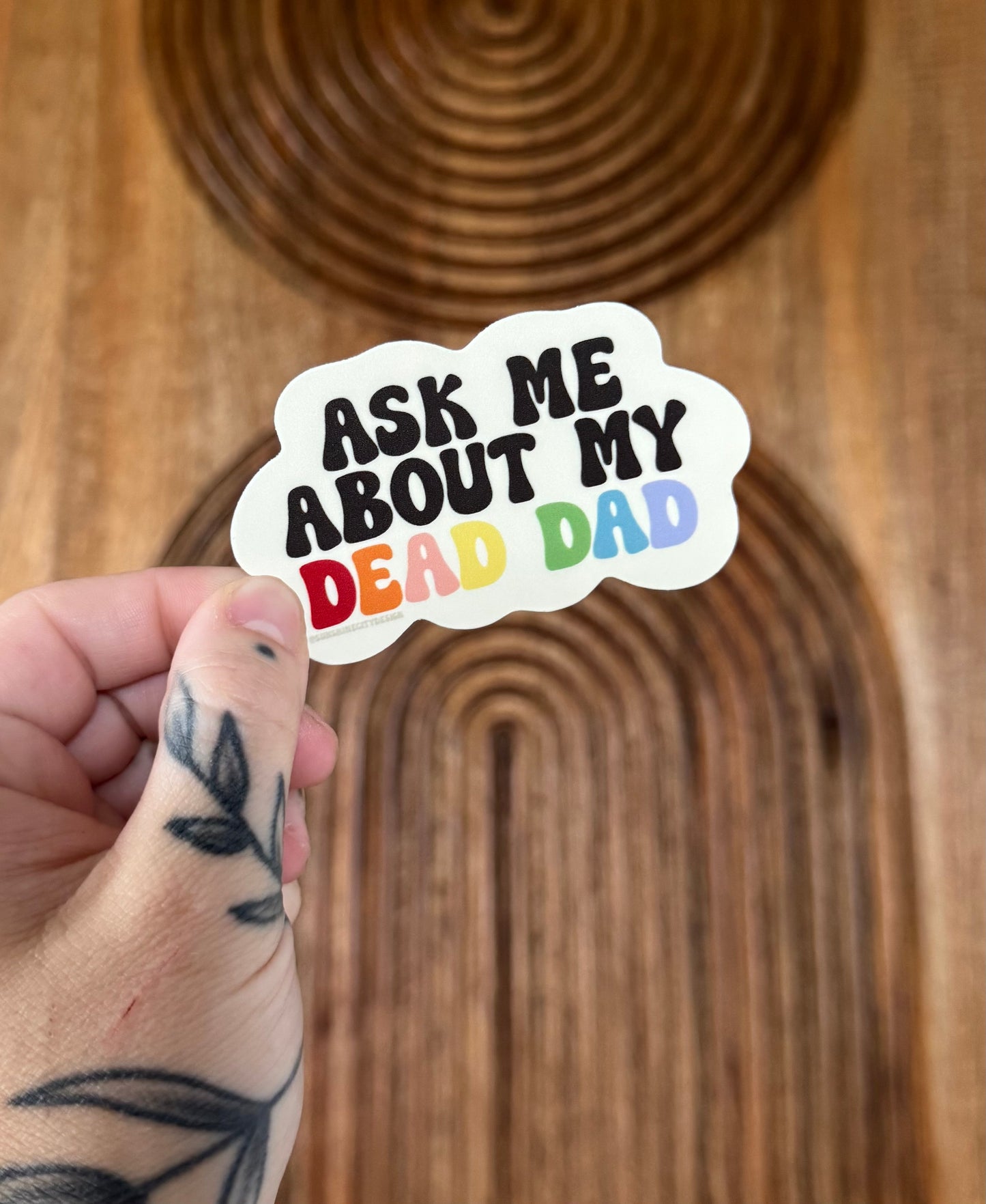 Dead Parents Club Sticker